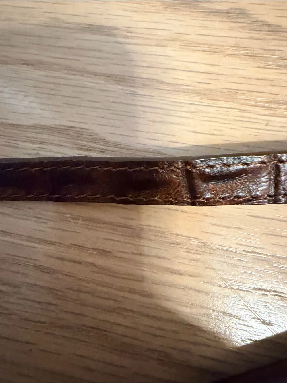 Brighton Y2K Convertible  Brown Croc-Textured Leather Crossbody Organizer Clutch